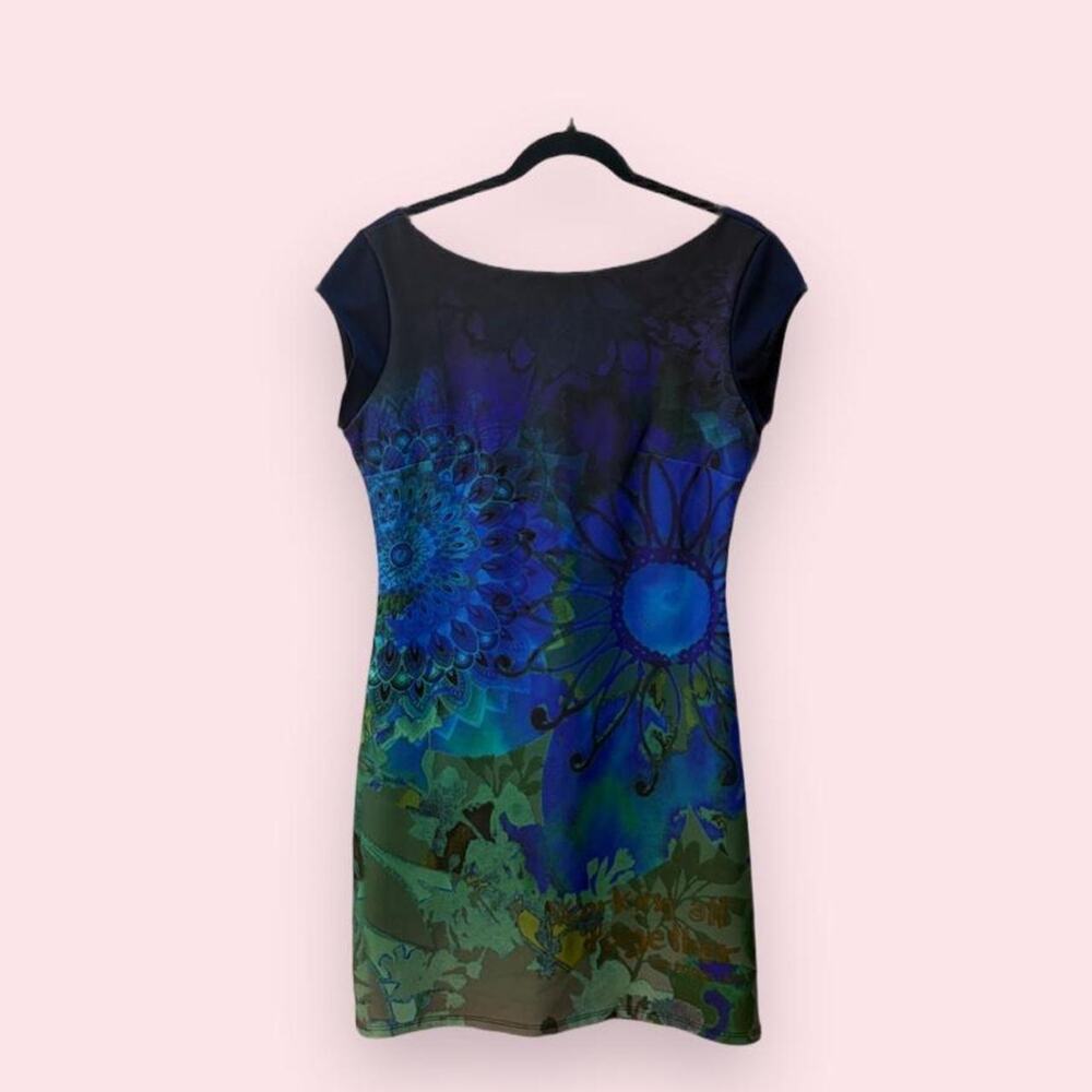Desigual working all together graphic dress